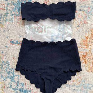 Marysia Swim Santa Monica Two Piece - Black